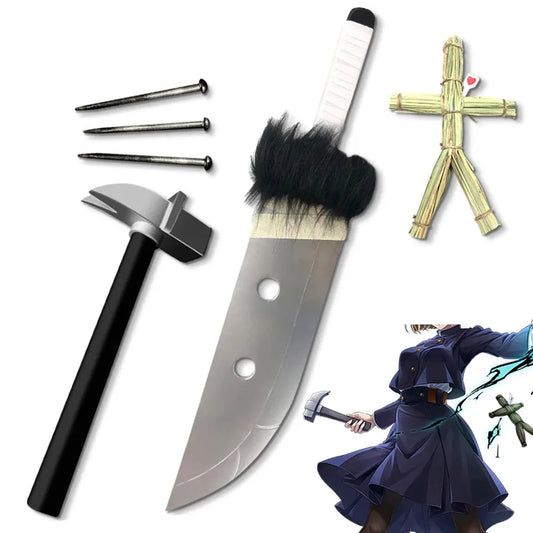 Anime Kugisaki Nobara Itadori Yuji Cosplay Waffe Requisiten Modell Messer und Schwert Halloween Cosplay Kostüme und Requisiten