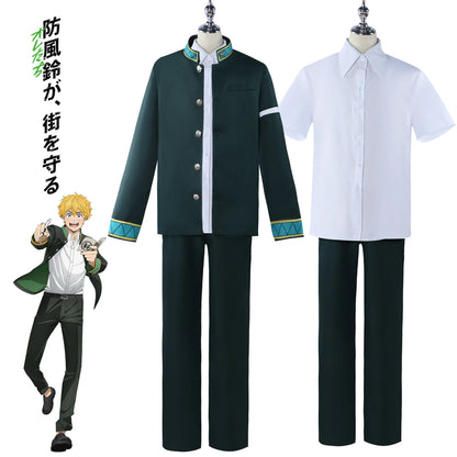 Costume de Cosplay WIND BREAKER Uniforme Perruque Anime Halloween Costumes Jeu