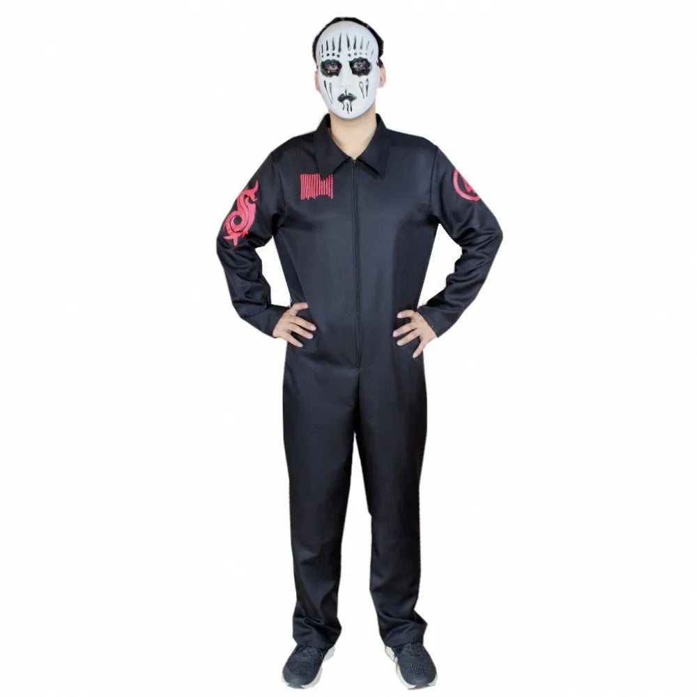 New Slipknot Jumpsuit Men's Halloween Party Cosplay Costume Without Mask Halloween Cosplay costumes props jumpsuits