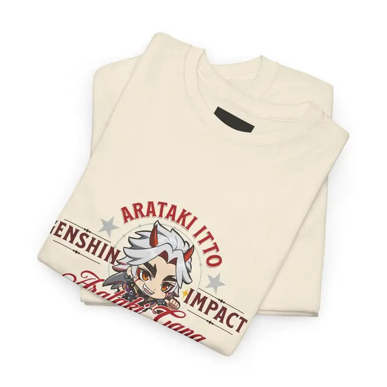 T-shirt Arataki Itto Genshin Impact : vêtements de qualité supérieure avec