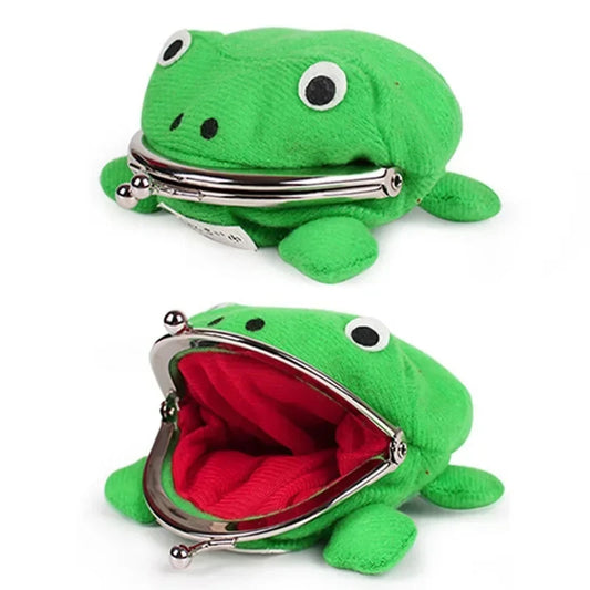 Naruto Frog Wallet Japanese Anime Frog Cute Wallet Cosplay Ninja Coin Purse Small Bag Holder