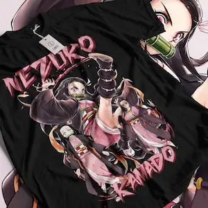 Nezuko Demon  Slayer Anime Vintage Special T-shirt Unisex  Graphic Anime Tee, Manga Shirt