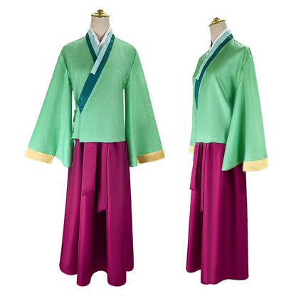 Anime Maomao Cosplay Costume Apothecary Diaries Kimono Mao Mao Uniforme Tenues Halloween Carnaval Fête Pour Femmes