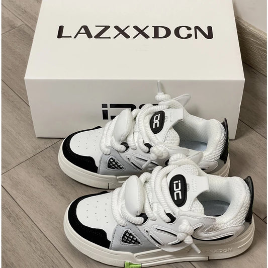 LAZXXDCN Sports Shoes Men’s Outdoor Wear-Resistant Trendy Non-Slip Casual Professional Women Skateboard Male Sneaker 2024 Man