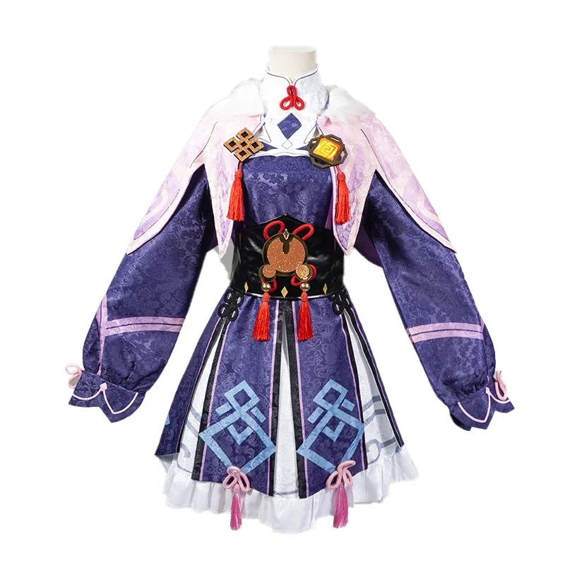 YunJin Cosplay CostumeImpact Adulte Carnaval Uniforme Perruque Anime Halloween Costumes Femmes Jeu