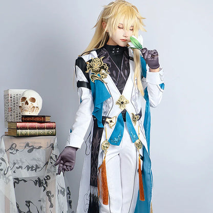 Luocha Cosplay Costume Honkai Star Rail Carnival Uniform Wig Anime Halloween Costumes men Game