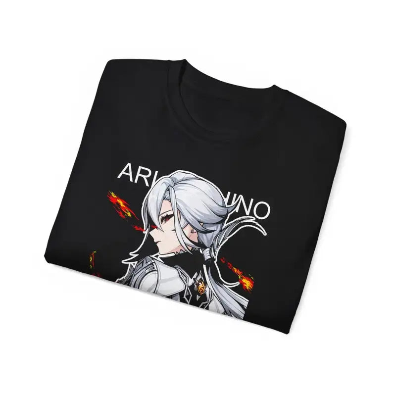 T-shirt Arlecchino Genshin Impact The Knave genshin Father T-shirt unisexe en coton ultra doux