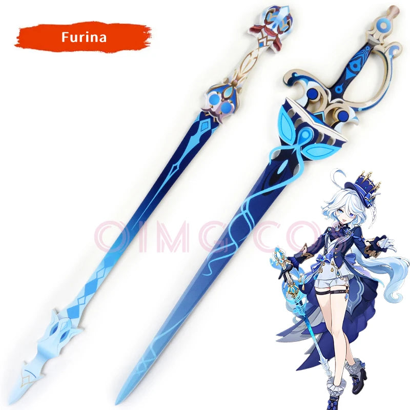 Accessoires d'armes de cosplay Genshin Impact Furina Modèle Splendeur de tranquillité