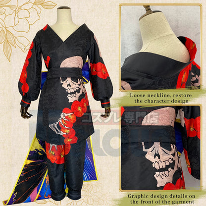 HOLOUN Tokyo Revengers Anime Ran Haitani Cosplay Costume Kimono Japonais Vol.19 Manga Couverture Personnage Halloween Cadeau De Noël