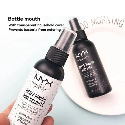 2024 Set Up Spray Glossy Matte Base Makeup est frais, contrôle l'huile, hydrate la peau sèche et imperméable, ne se démaquille pas