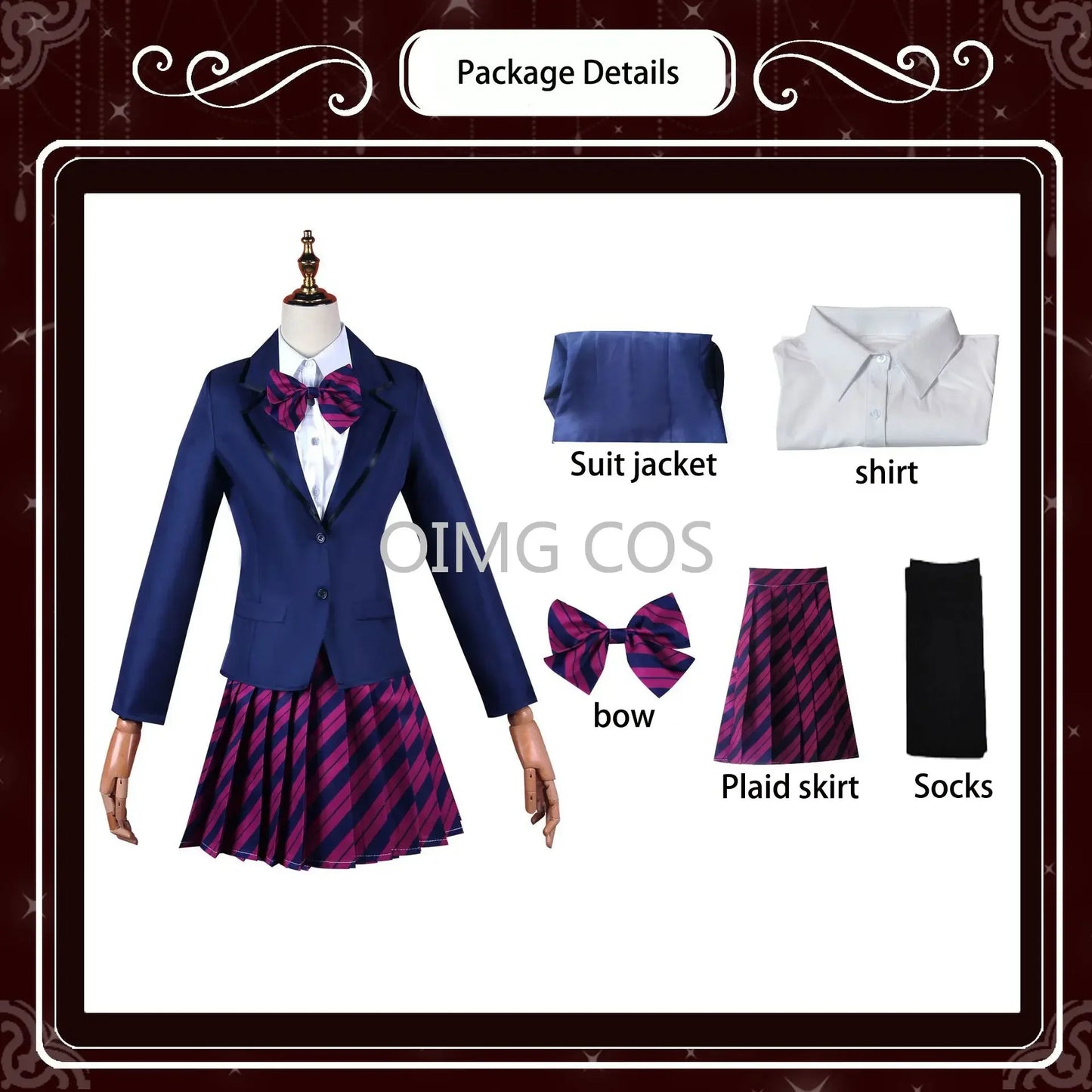 Komi ne peut pas communiquer Komi Shoko Osana Najimi Cosplay Costume Tenues Chemise Cravate Courte Perruque Cou Femmes Anime Uniforme Halloween