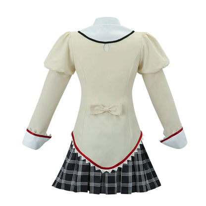 Anime Puella Magi Madoka Magica Miki Sayaka Cosplay Kostüm JK Schuluniform Halloween Schoolgirls' Rock Anzug Outfits