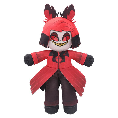 Alastor Lucifer Cosplay Hotel Plüsch Angel Dust Cartoon Maskottchen Kostüm Weiche Angefüllte Puppen Geburtstag Weihnachtsgeschenke