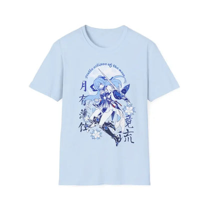 Jingliu Honkai Star Rail Subtle Manga Style Anime Graphic | Graphic Tee Shirt Aesthetic Unisex Softstyle T-Shirt