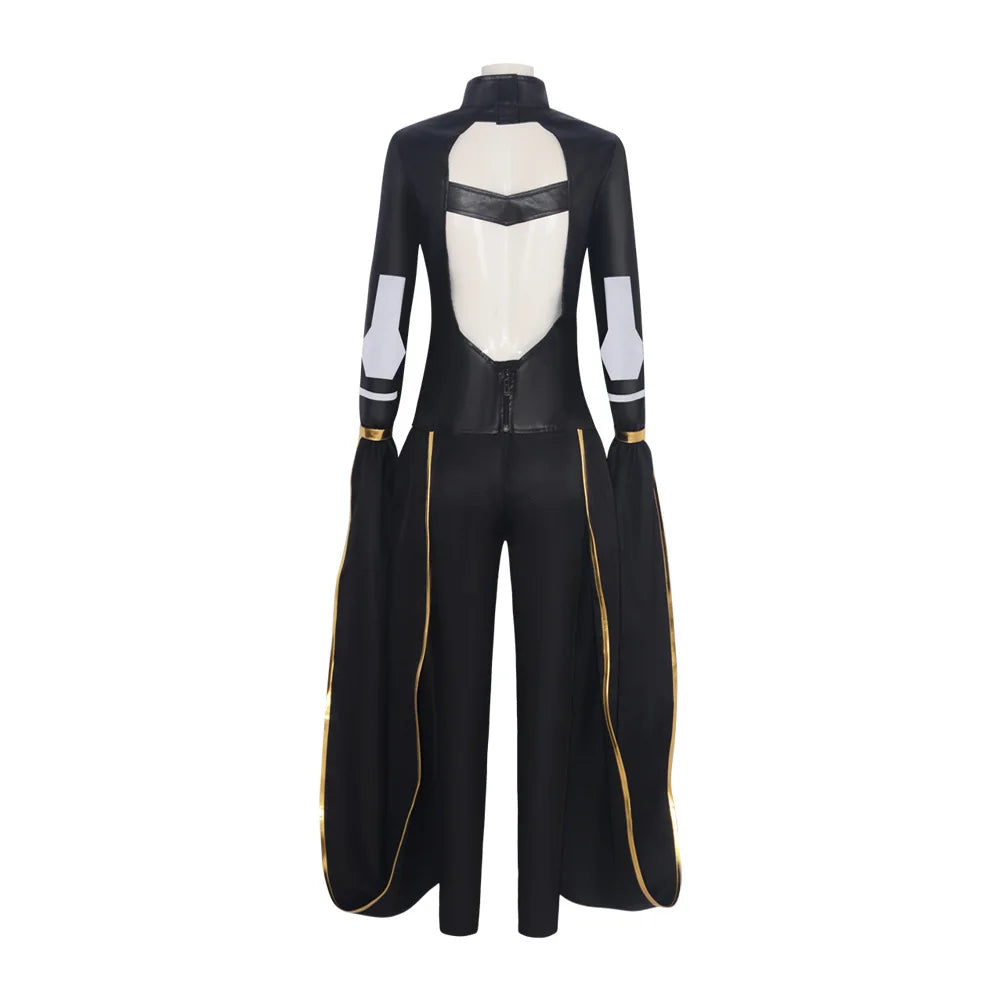 Movie X-Force Storm Cosplay Uncanny Black Uniform Costume Women Men Christmas Halloween High Quality Set In stock Top+pants