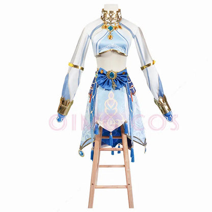 Nilou Cosplay Costume Genshin Impact Carnival Uniform Wig Anime Halloween Costumes Women Game