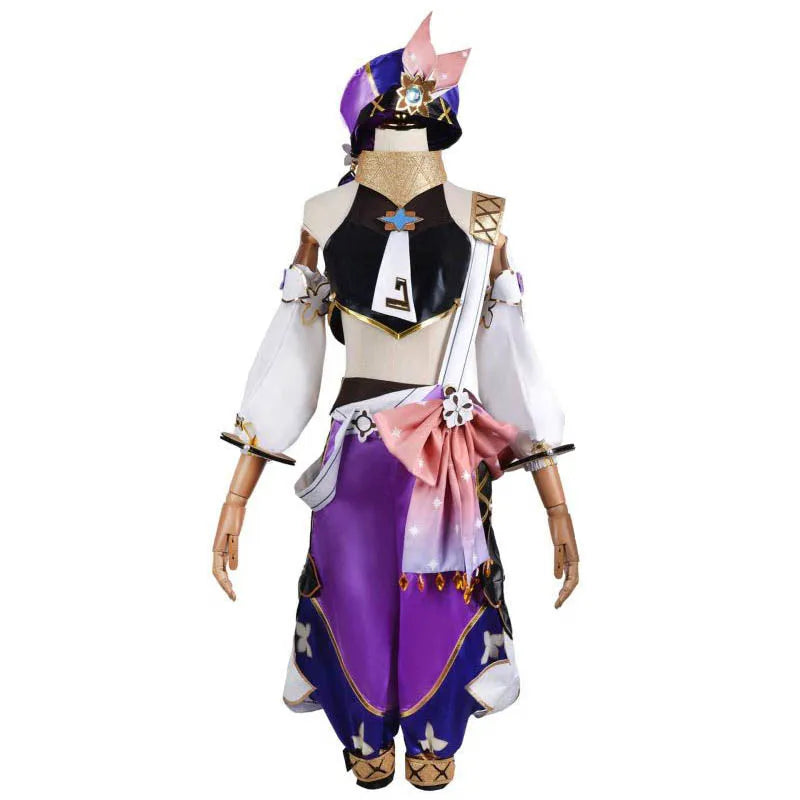 Costumes de cosplay Genshin Impact Dori Sumeru Department Store Merchant Dori Sangemah Bay Perruque Couvre-chef Accessoires