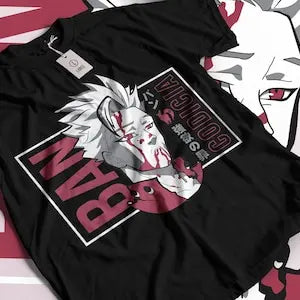 Nanatsu no Taizai T-Shirt, Manga, Meliodas, Ban, Escanor, T-Shirt, Aesthetic,