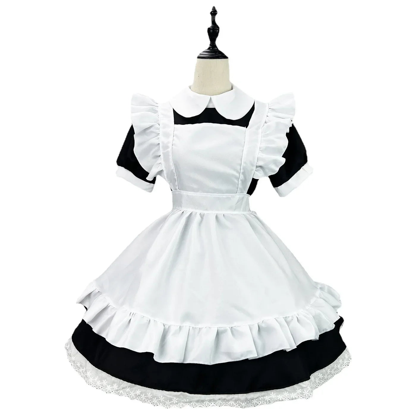 Costume de fille aux tons clairs de code européen Alice Lolita Costume de femme de chambre Cos Jeu de rôle Lolita