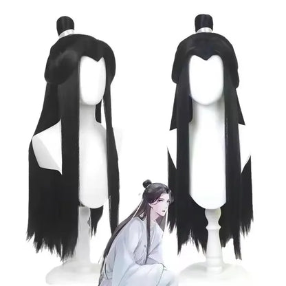 Costume de Cosplay Xie Lian Tian Guan Ci Fu Cosplay Xielian perruques hommes femmes blanc Han Fu Anime tenue