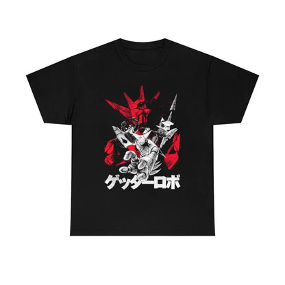 T-shirt Getta Robo getter dragon, getter robo années 70, anime super robot