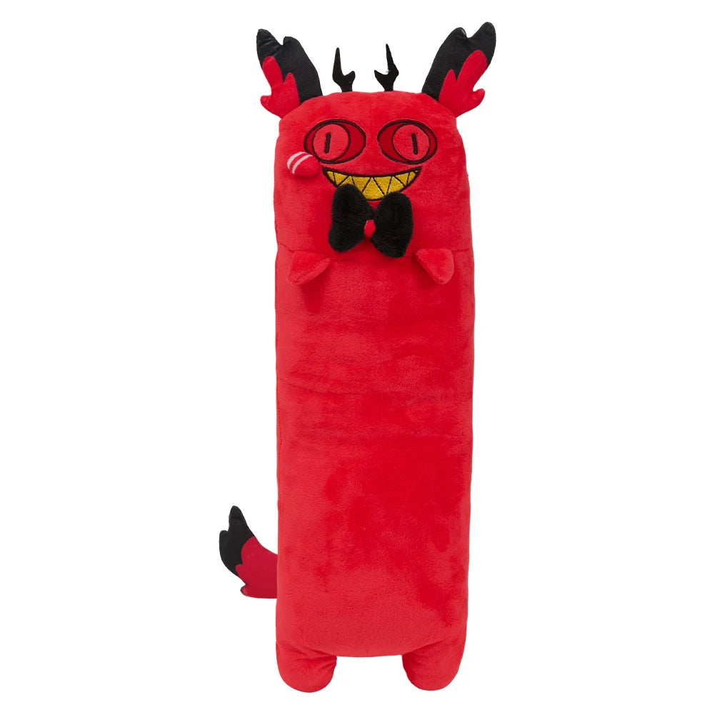 Long Chat Maudit Chat Alastor Fantasy Cosplay Hôtel Peluche Ange Dessin Animé Poussière Mascotte Douce Peluche Poupée Anniversaire Cadeau De Noël