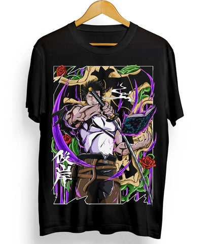 Yami Sukehiro T-Shirt Schwarzer Klee Asta Yuno GirlAnime Geschenk Shirt T-Shirt Alle Größen