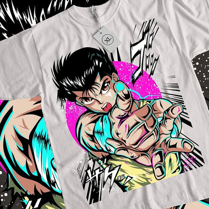 Youko Kurama Genkai Anime chemise toutes tailles Yusuke Urameshi T-Shirt Yu Yu Hakusho