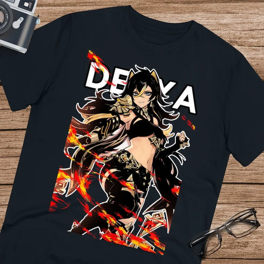 T-shirt unisexe en coton ultra fabriqué par des fans de Dehya Genshin Impact