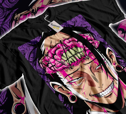 Geto Suguru cerveau T-Shirt Jujutsu Kaisen Kenjaku Anime Manga pull doux T-Shirt