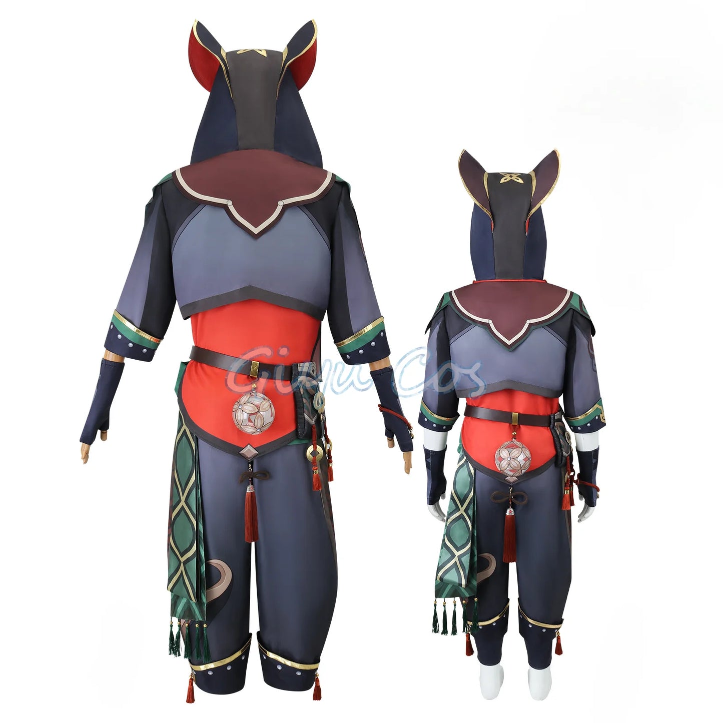 Costume de Cosplay de jeu Genshin Impact uniforme perruque Anime style chinois Halloween costumes jeu