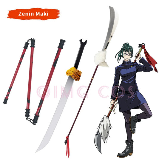 Accessoires d'armes de cosplay Zenin Maki modèle couteau et épée