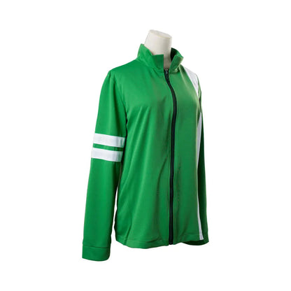 Ben 10 Shirt Cosplay Ben Tennyson 10 Cosplay Fantasia Kostüm Verkleidung für Kinder Jungen Mädchen Jacke Mantel Casual Tops für Erwachsene