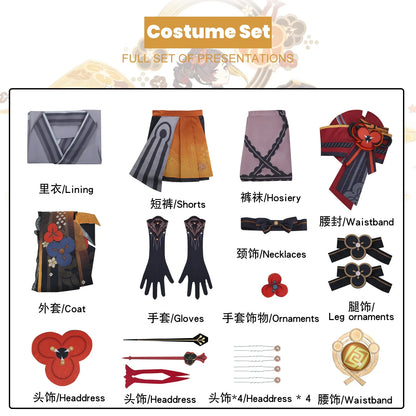 Chiori Cosplay Kostüm Genshin Impact Uniform Perücke Anime Chinesischer Stil Halloween Chiori Cosplay Anzüge Kostüm