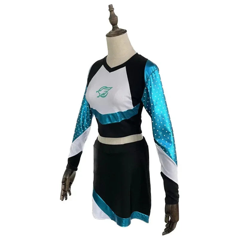 Uniforme de pom-pom girl Euphoria Tenue Maddy Perez Filles du lycée Femmes Équipe de sport musical Costume de pom-pom girl