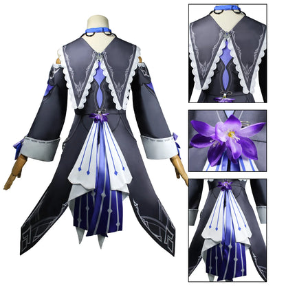 Herta Cosplay Costume Honkai Star Rail Carnaval Uniforme Perruque Anime Halloween Costumes Femmes Jeu