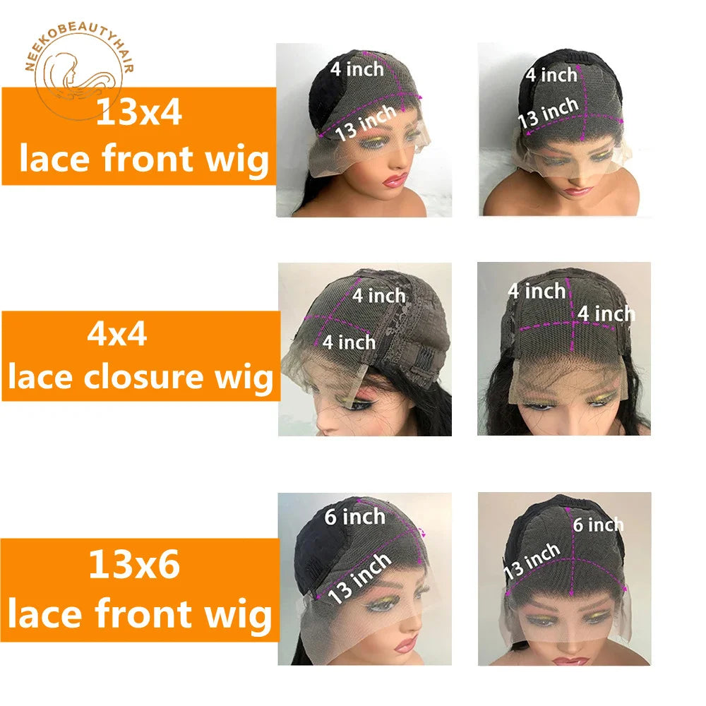 Platinum Ash Blonde Colored Lace Front Wig #60 Wavy Pre Plucked 13x6 HD Transparent Lace Frontal Wigs For Women Human Hair