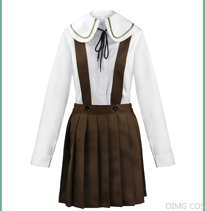 Chihiro Fujisaki Cosplay Kostüm Anime Super Danganronpa Uniform für Frau Halloween