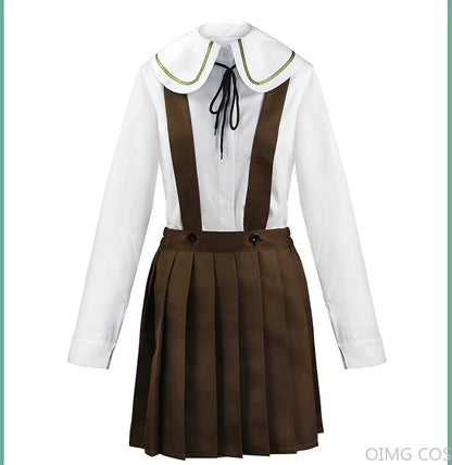 Chihiro Fujisaki Cosplay Kostüm Anime Super Danganronpa Uniform für Frau Halloween