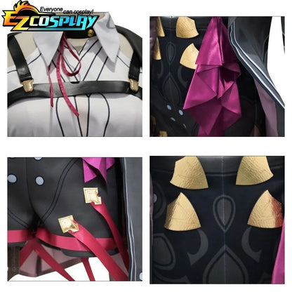 Spiel Honkai Star Rail Cosplay Kafka Perücke Haar Harness Plus Größe Cosplay Kostüm Uniform Männlich Weiblich Halloween Party Outfit