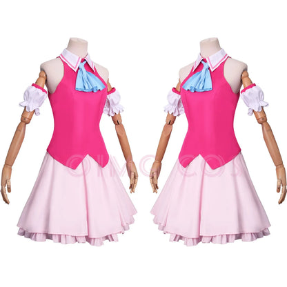 Costume de chant Hoshino Ai Costume de Cosplay OSHI NO KO Uniforme de carnaval Anime Costumes d'Halloween pour femmes adultes enfants filles