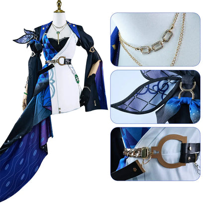 Honkai Star Rail Jade Cosplay Costume Adulte Carnaval Uniforme Anime Halloween Fête Costumes Mascarade Femmes Jeu