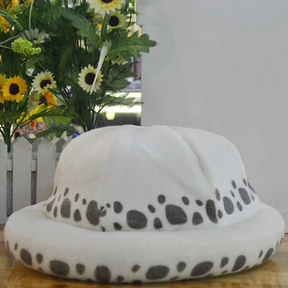 Chapeaux de cosplay Anime Trafalgar Law pour Halloween, costumes de fête, casquettes, une pièce