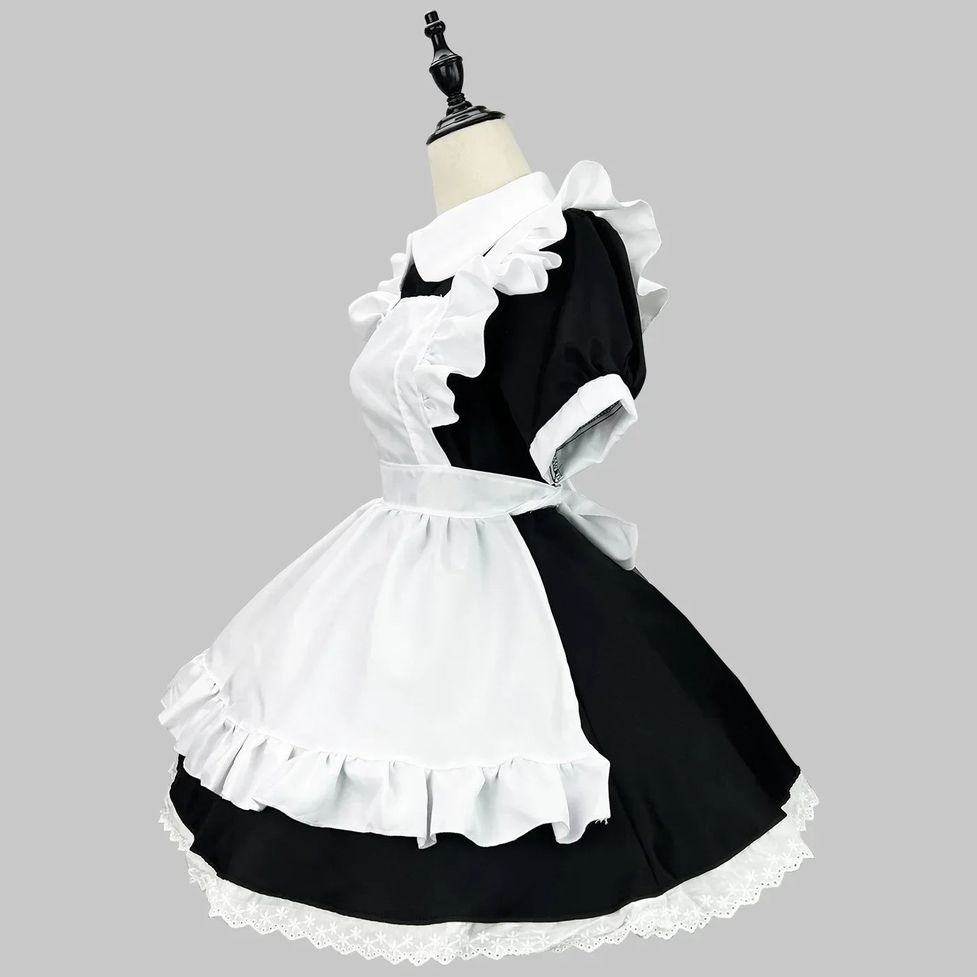 Costume de fille aux tons clairs de code européen Alice Lolita Costume de femme de chambre Cos Jeu de rôle Lolita