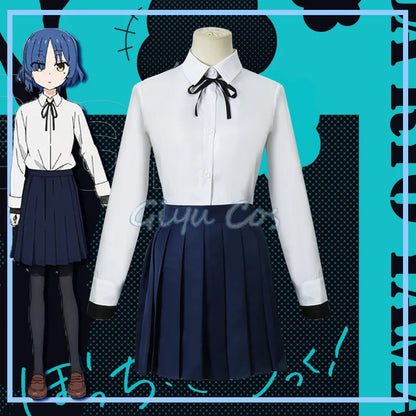 Costume de Cosplay Yamada Ryo Kita Ikuyo Ijichi Nijika Gotoh Hitori, BOCCHI THE ROCK! Perruque d'uniforme de carnaval pour adultes, Anime Halloween