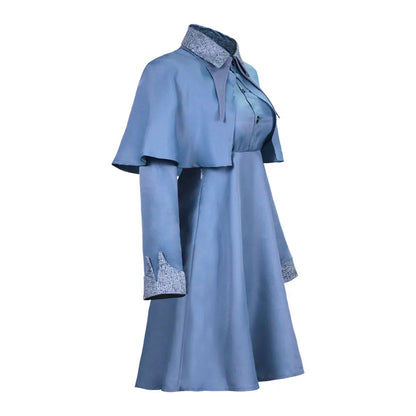 Costume Cosplay de Fleur Isabelle Delacour pour Enfant et Adulte Uniforme Sвde l'École des Bol Robe Trempée Anime Halloween