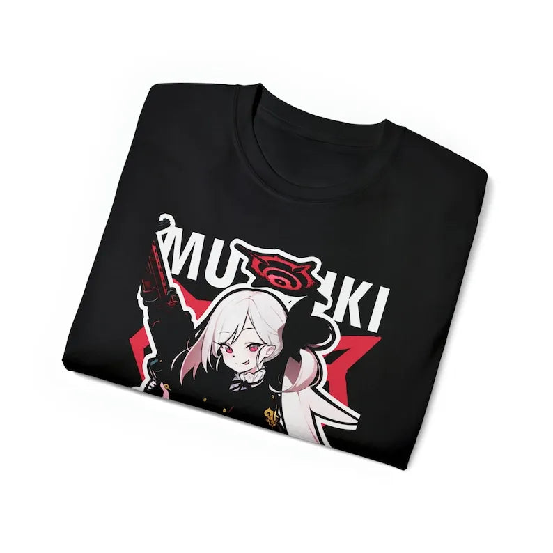 Mutsuki blue archive shirt blue archive game Asagi Mutsuki Shirt Waifu Shirt Unisex Ultra Cotton Tee