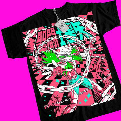 Andromeda Shun T-Shirt Anime Alle Größen Saint Seiya, Ikki, Sienna, Nero, Cosmo