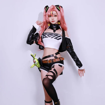 Nicole Demara Cosplay Costume Zenless Zone Zero Carnival Uniform Wig Anime Halloween Costumes Men Game