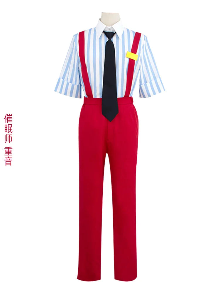 Anime Mikuuu Mesmerizer Cosplay Kostüme Teto Rot Und Strampler Anime Rollenspiel Uniform Halloween Party Dressing Für Frauen Männer